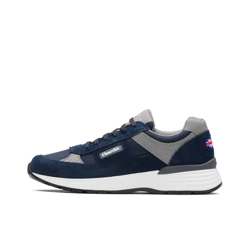 CHURCH'S Casual Shoes Men Low-Top Blue