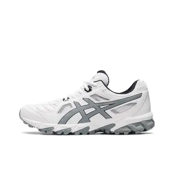 Asics Gel-Trigger 12 Cushioned Slip-Resistant Low-Top Running Shoes Men's White Gray