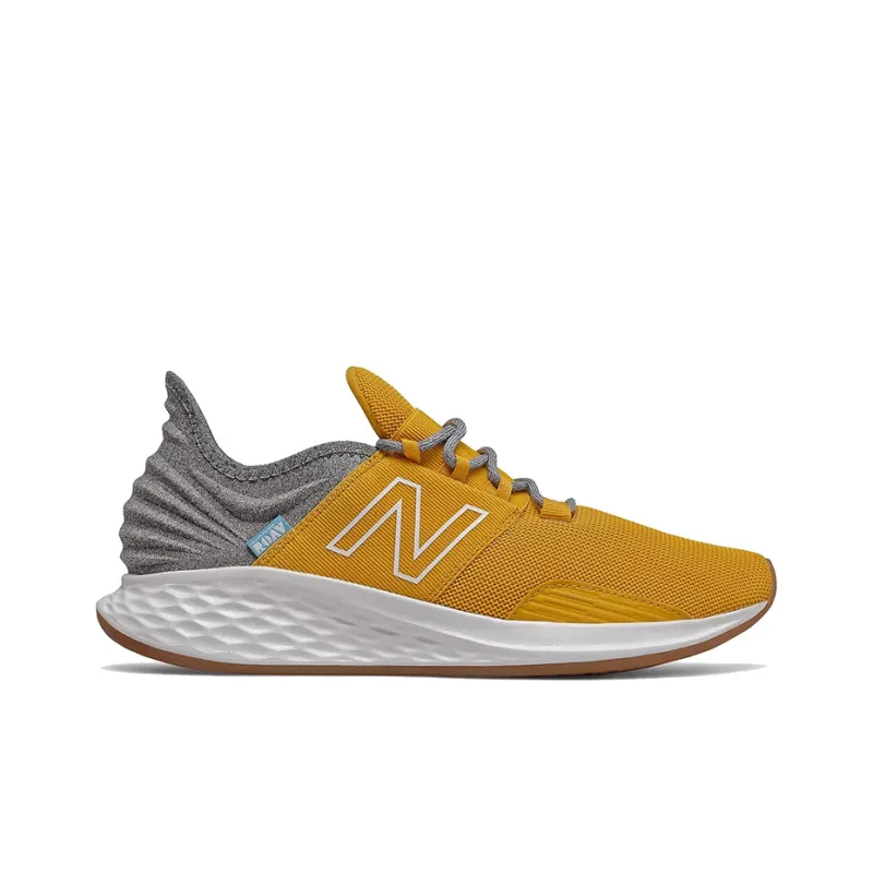 New Balance NB Fresh Foam Series Running Shoes Men Low-Top Yellow/Gray/White-1