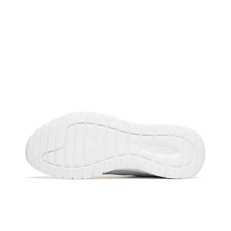 Anta Running Collection Cushioning Anti-Slip Wear-Resistant Breathability Low-Top Running Shoes Men's Black White-4