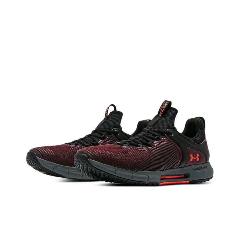 Under Armour Hovr Rise 2 'Dark Maroon Black'-2