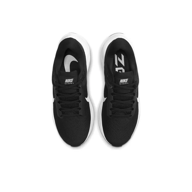 Nike Air Zoom Structure 24 Black White Women's-3