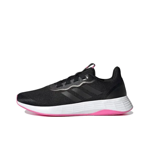 Adidas QT Racer Sport Black Screaming Pink Women's