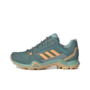 Adidas Terrex AX3 GTX Anti-Slip And Wear-Resistant Breathable Low-Top Hiking Shoes Women's Green