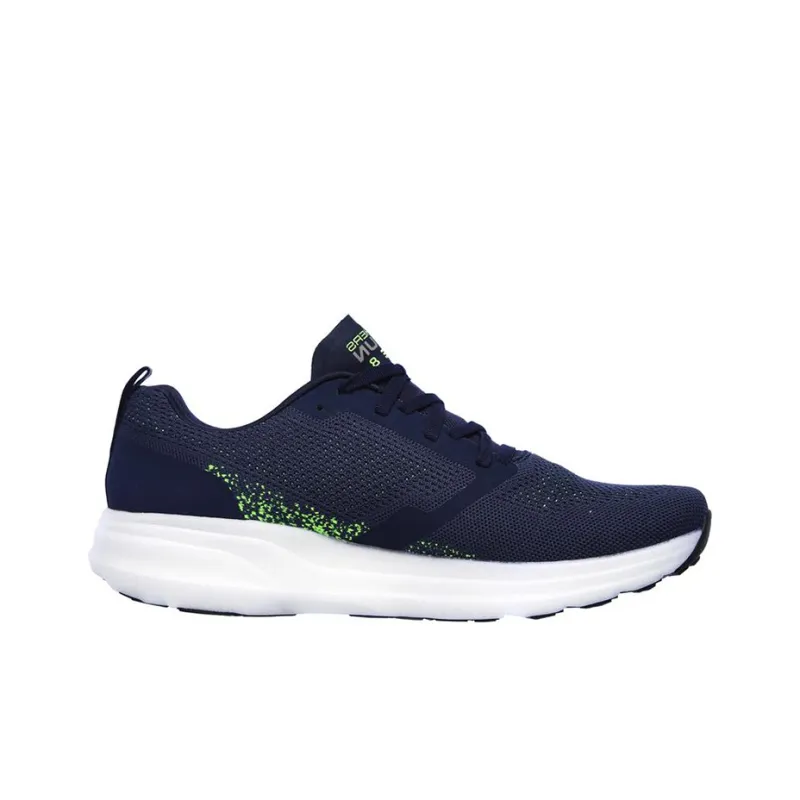 Skechers Go Run Ride 8 Running Shoes Men Low Top Marine Blue/Green-1