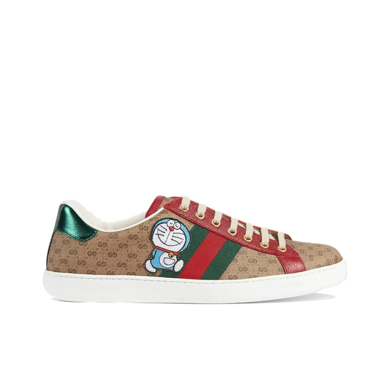 GUCCI Doraemon X GUCCI Ace 'Beige Monogram'-1