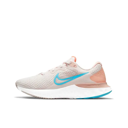 Nike Renew Run 2 Running Shoes Women's Low-Top Pink/Orange/Blue