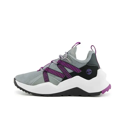 Timberland Lightweight Low-Top Running Shoes Women's Gray Purple