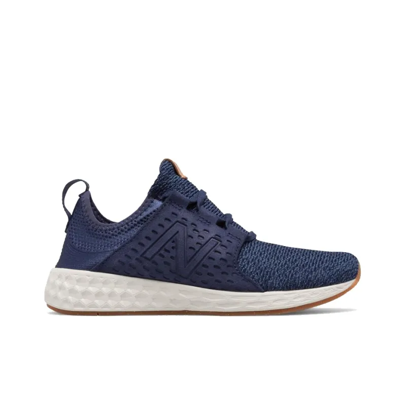New Balance Fresh Foam Cruz 'Dark Blue White Brown' Women's-1