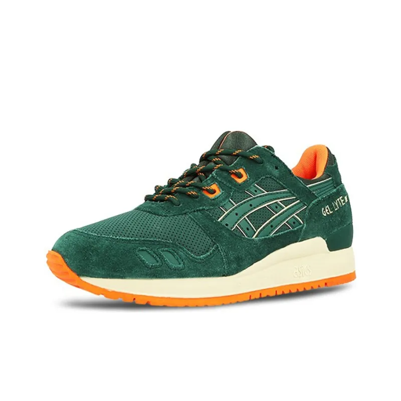 Asics Gel-Lyte 3 Anti-Slip And Wear-Resistant Lightweight Low-Top Running Shoes Men's Air Green-2