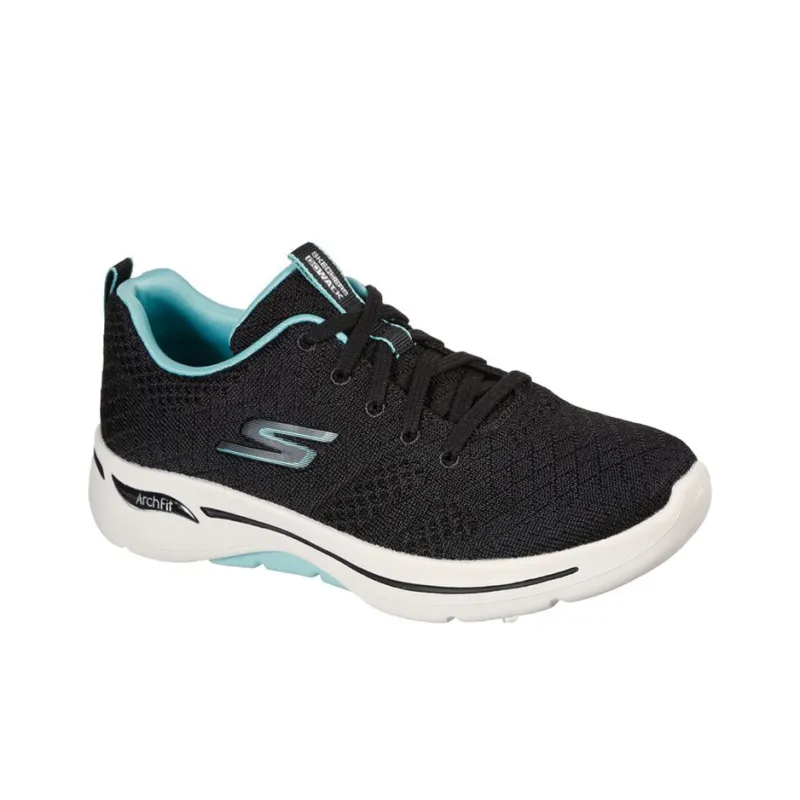 Skechers Go Walk Arch Fit - Unify Cushioning Low-Top Casual Shoes Women's Black Blue-2