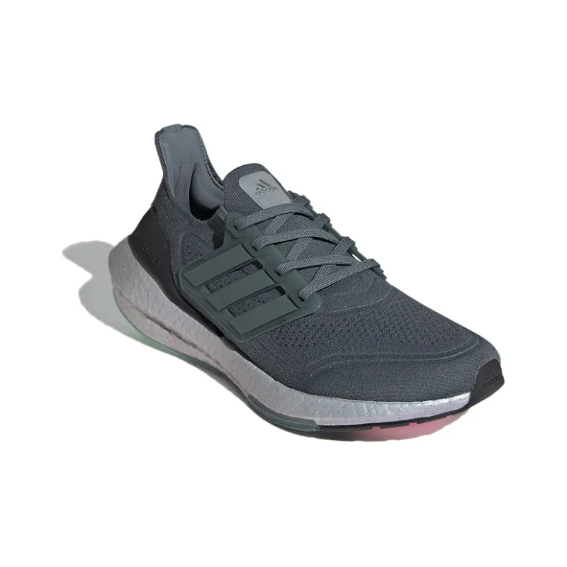 Adidas Ultra Boost 21 Blue Oxide Hazy Green-2