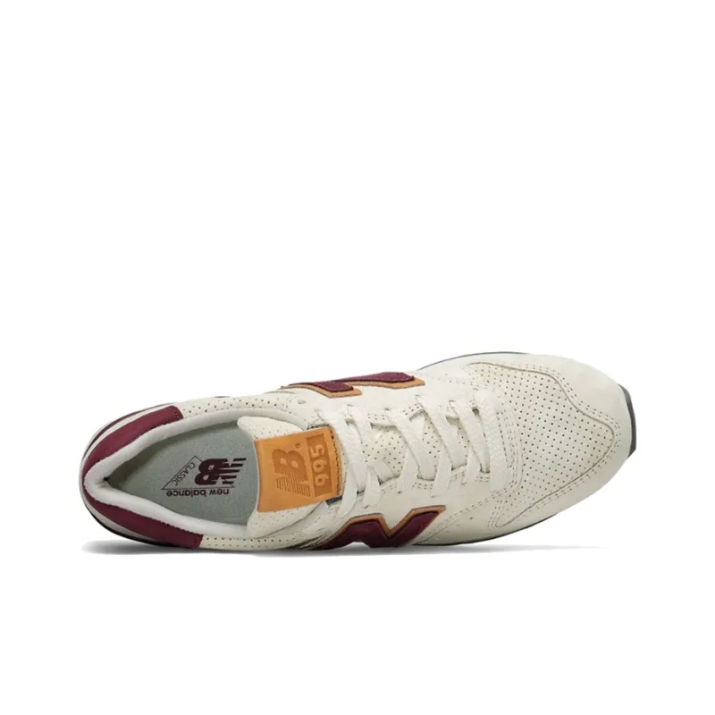 New Balance 995 MiUSA Tan Angora Mercury Red-2
