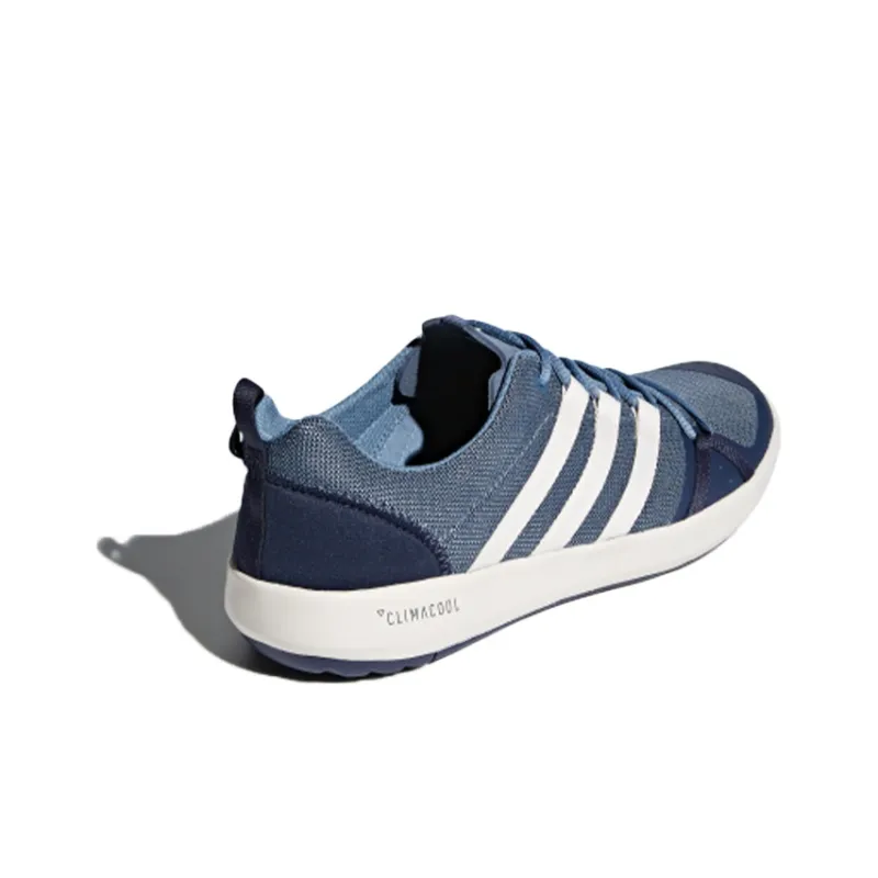 Adidas Terrex CC Boat Slip-Resistant Low-Top Skateboard Shoes Men's Gray-3