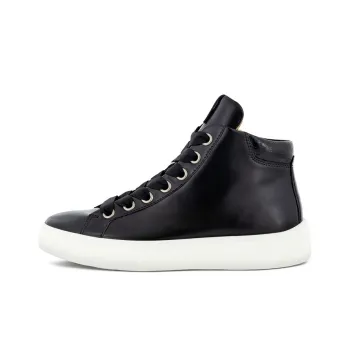 Ecco Stret Tray Stylish Skateboarding Shoes Women's Black