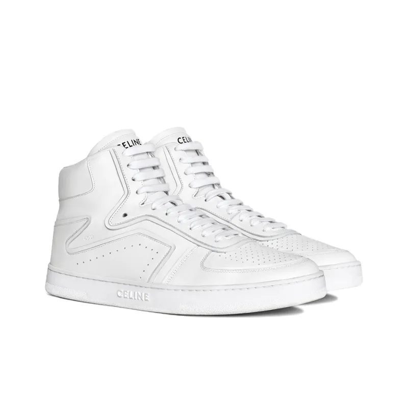 CELINE CT-01 Z Trainer High 'Optic White'-2