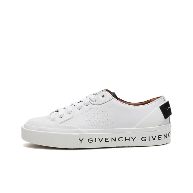 GIVENCHY Low Top Stylish Skateboarding Shoes Women's White-0