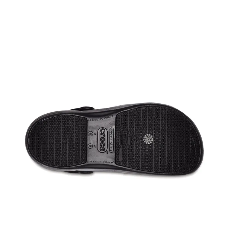 Crocs Bistro Graphic Clogs 'Silver Black'-5