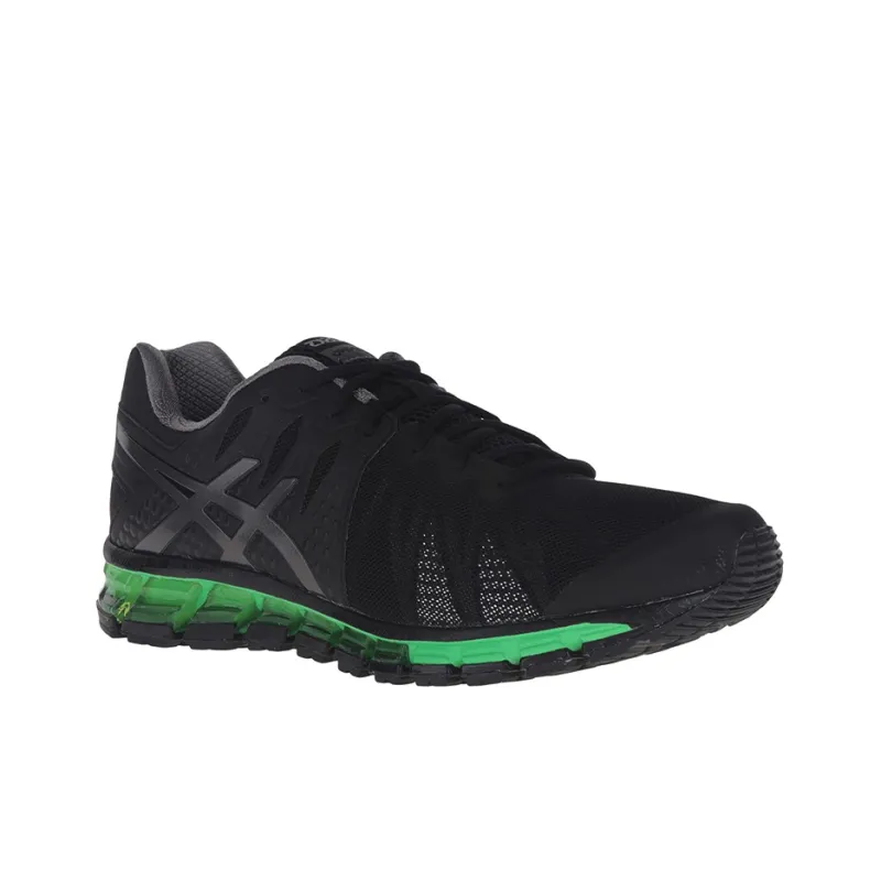 Asics Gel-Quantum 180 Running Shoes Men Low-Top Black/Green-2