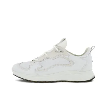 Ecco St.1 Low Top Casual Shoes Men's White