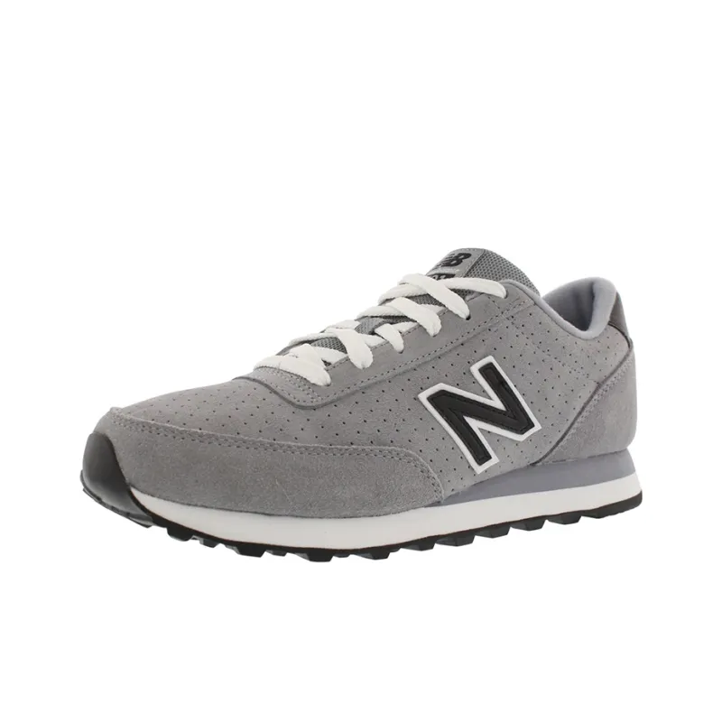New Balance NB 501 Running Shoes Men Low-Top Gray/Black/White-2
