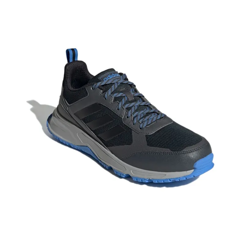 Adidas Rockadia Trail 3.0 Breathable Low-Top Running Shoes Men's Black Gray-2