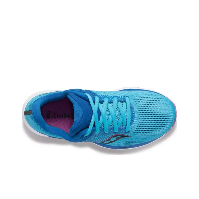 Saucony Guide 14 Running Shoes Women's Low-Top Blue/White/Black/Purple-3