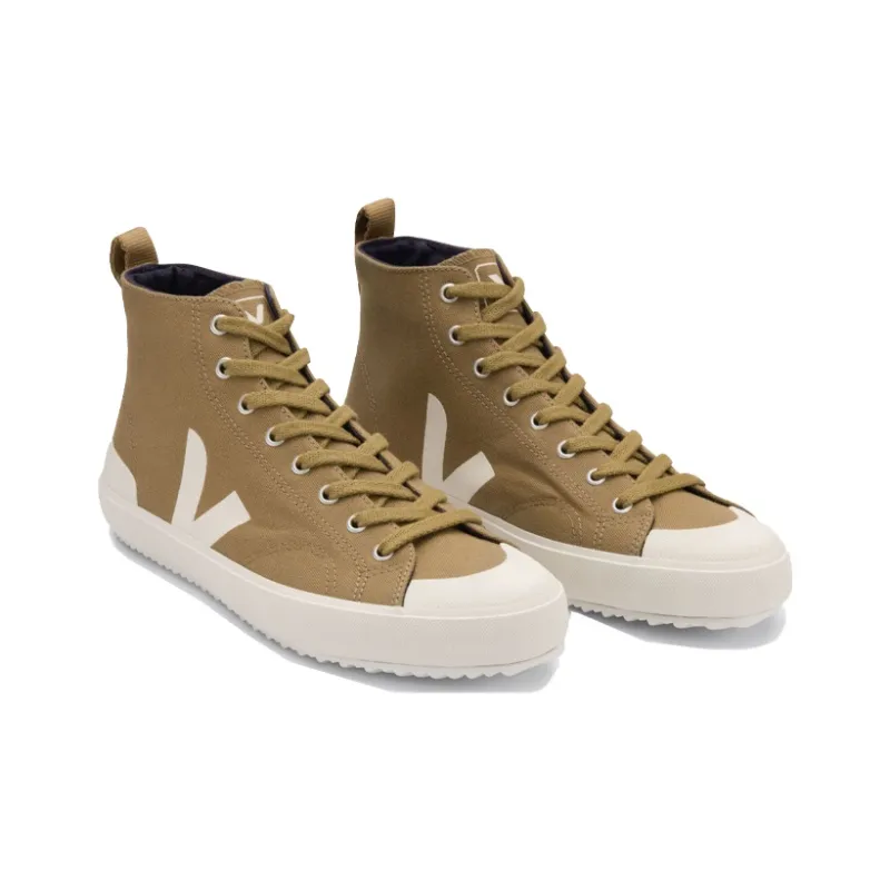 VEJA Nova Skateboard Shoes Unisex High-Top Brown-3