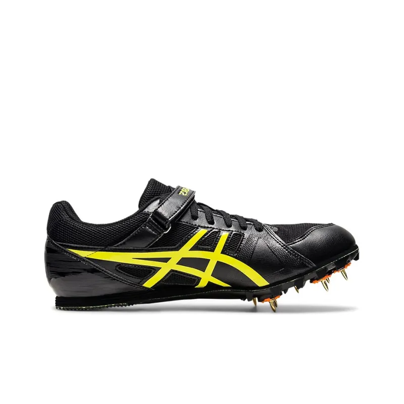 Asics Heatflat Fr 7 Professional Athletics Black Yellow-1