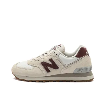 New Balance 574 Moonbeam Burgundy Women's