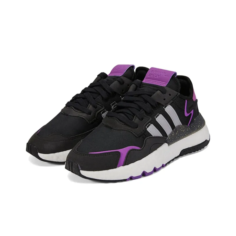 Adidas Originals Nite Jogger 'Black Purple' Women's-2