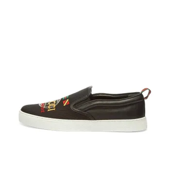 GUCCI Dublin Stylish Skateboarding Shoes Men's Brown Black