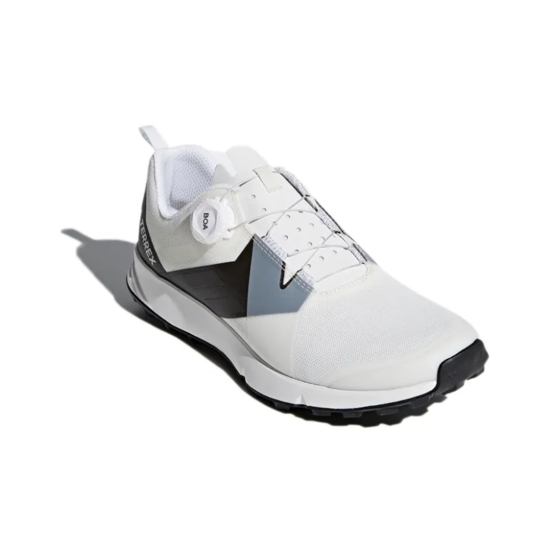 Adidas Terrex Two Boa Wear-Resistant Low-Top Trekking Shoes Men's White Black-2
