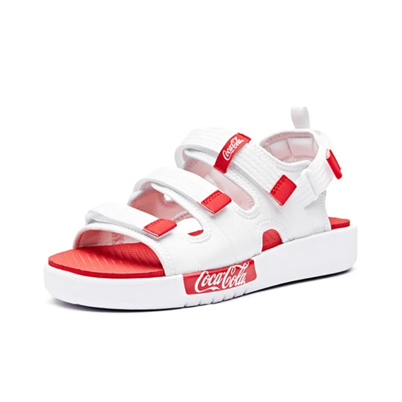 Coca Cola x Anta Beach Sandals Women's White-2
