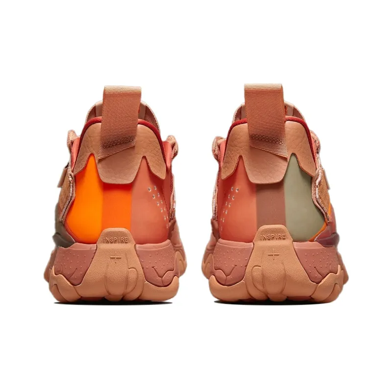 JORDAN Delta 2 Clay Low Top Orange Women's-4