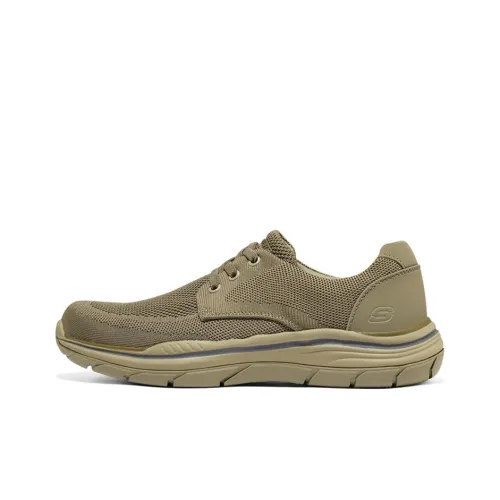 Skechers Expected Casual Shoes Men Low-Top Khaki