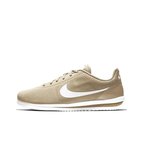 Nike Cortez Running Shoes Men Low-Top Brown/White