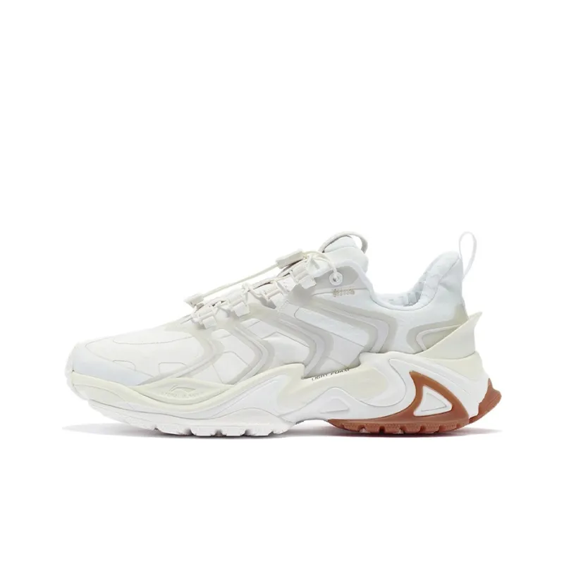 LiNing X Claw ACE Cat Paw Cushioning Rebound Low Top Running Shoes Men's White-0