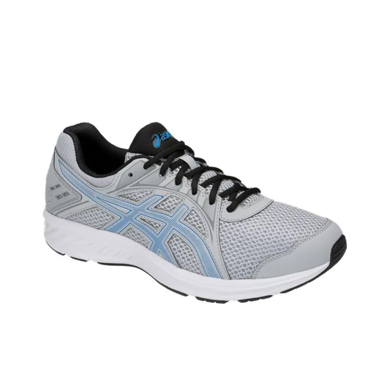 Asics Jolt 2 Wear-Resistant Low-Top Running Shoes Men's Gray Blue-2