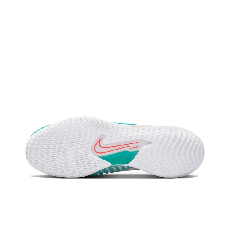 Nike React Vapor Nxt Hc White Habanero Red Pomegranate Washed Teal Women's-5