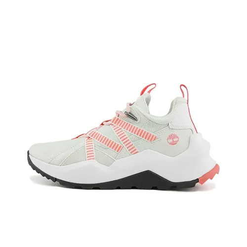 Timberland Running Shoes Women's Low-Top Light Gray/Pink