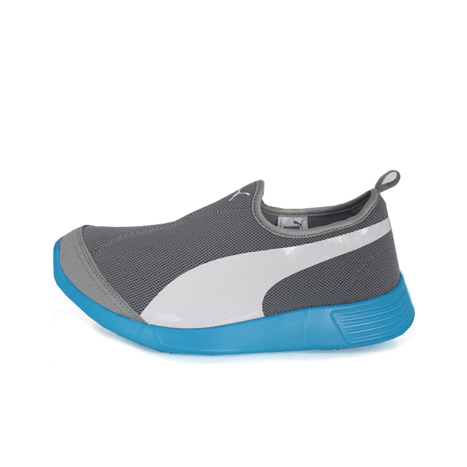 PUMA St Trainer Evo Running Shoes Grey Blue POIZON