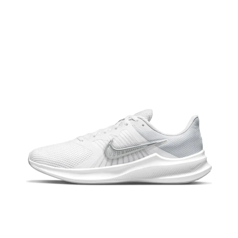 Nike Downshifter 11 White Metallic Silver Women's-0