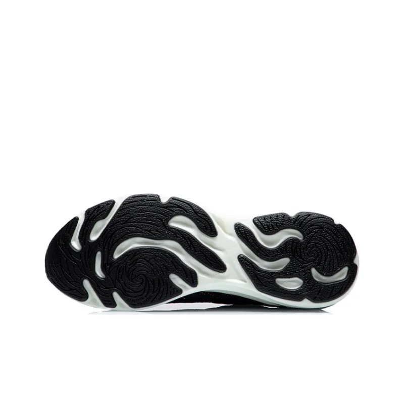 LiNing Arashi Rebound Low Top Running Shoes Women's Ebony Black-4