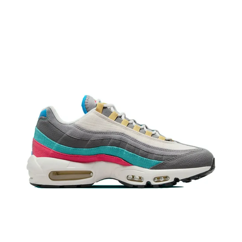 Nike Air Max 95 Air Sprung Grey Aqua Pink-1