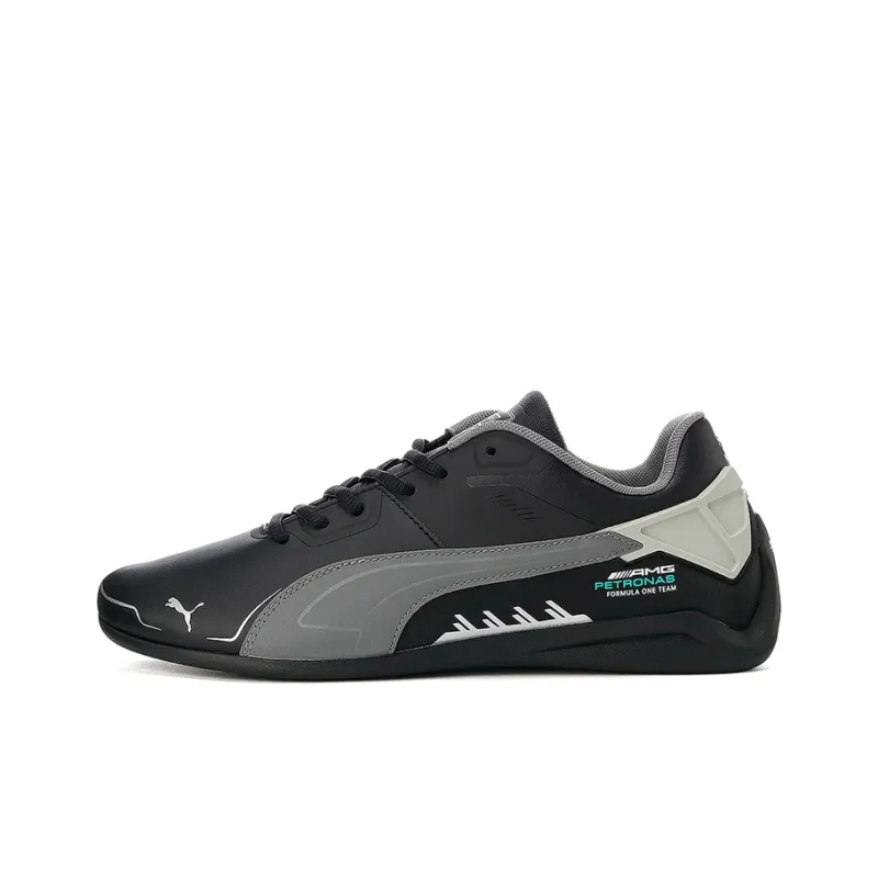 PUMA Drift Cat Slip Resistant, Abrasion Resistant, Lightweight Low Top Running Shoes Men's Black Gray-0