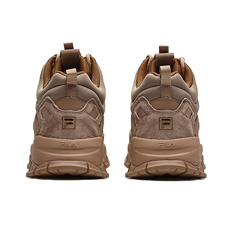 FILA Tracer High Top Running Shoes Coffee-3