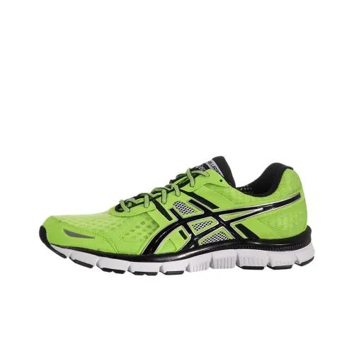 Asics Gel-Galaxy 9 Anti-Slip And Wear-Resistant Breathable Low-Top Running Shoes Men's Green White