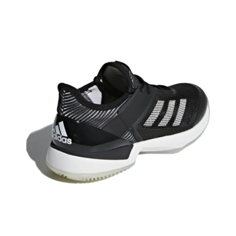 Adizero Ubersonic Women's Adidas 3 Clay 'Black White'-3