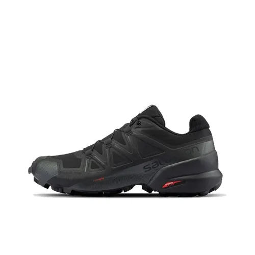 SALOMON Speedcross 5 Running Shoes Men Low-Top Black